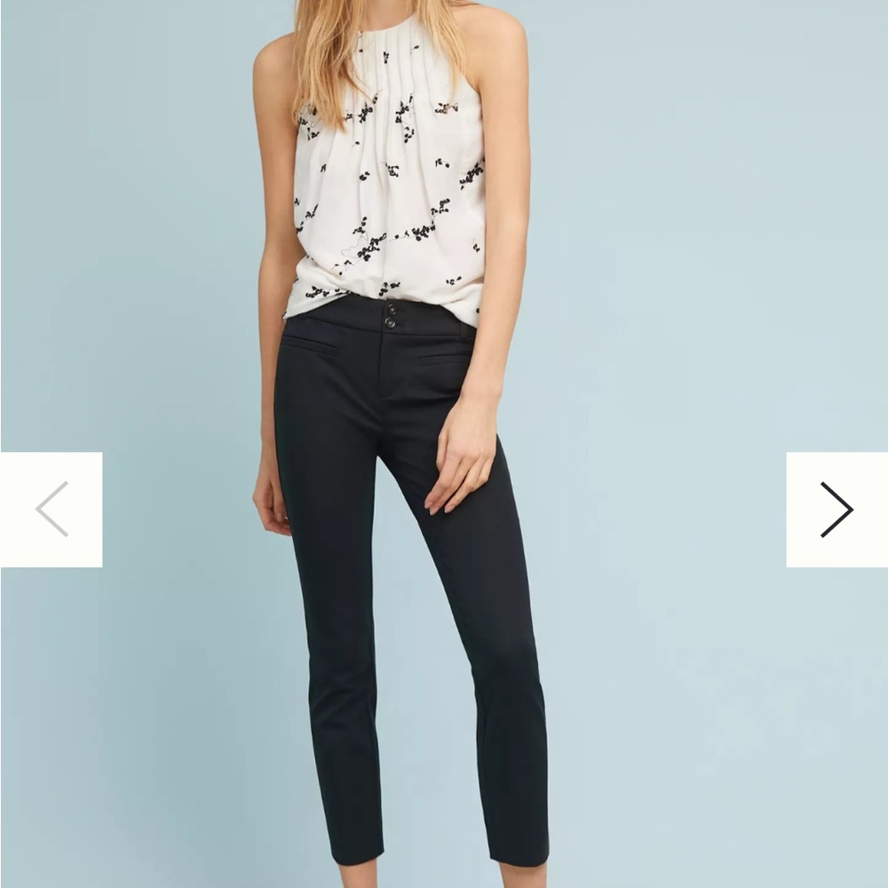 The Essential Slim Black Pants- NWOT